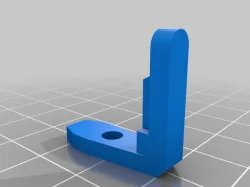 Rear wing support for PROTOFORM TYPE-S 1/10 body shell