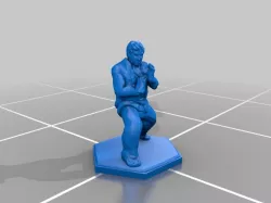 RPG Miniature - Monk / Monge