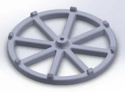 Rubber Band Intake Wheel