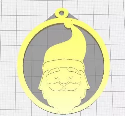 Santa Claus Christmas ornament
