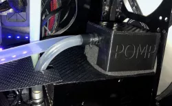 Silent box for DDC pomp