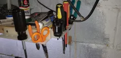 Simple Screw driver and plier holder