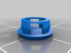 Small screw hole plug