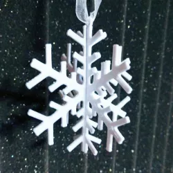 Snowflake Ornament - STL and Fusion 360 Files