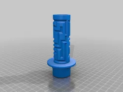 Snowman Maze Puzzle Box Fix STL