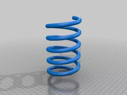 springs and springmaker - OpenSCAD library