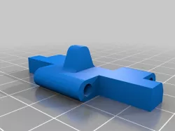 Tank link with rubber