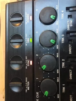 Tascam Porta ONE / TWO Power button