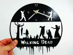 The Walking Dead Clock
