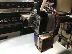 Tonxy X5s extruder carrage for HE3D Titan Extruder plus MGN12h linear rails