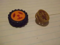 Wheel 15mm D. x 6mm. 3mm D Axle