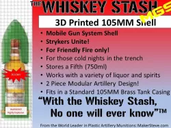 Whiskey Stash MGS - 105mm Shell