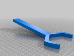 Wrench for aquarium bulk head (Glass Holes)