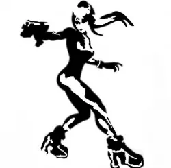 Zero Suit Samus stencil