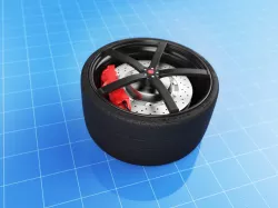 5 Spoke wheel