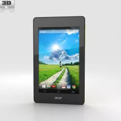  Acer Iconia One 7 B1-730 Yellow 3D model