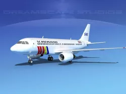 Airbus A319 SAS 3D model