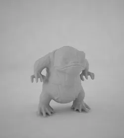 Angry Toad 3D model