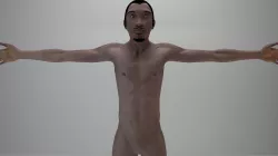 Animation Ready Human Male Black Character Rigged Low-poly  3D model