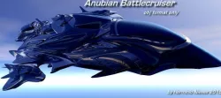 Anubian Battlecruiser 3D model