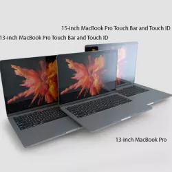 Apple MacBook Pro Low-poly  3D model