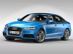 Audi A6 2017 3D model