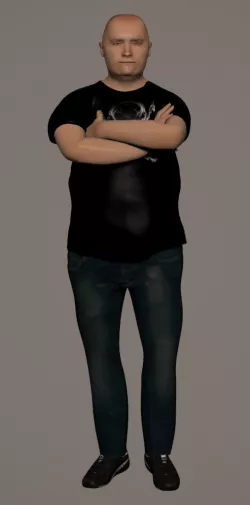 Average guy 3D model