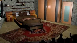 Bedroom game ready Low-poly  3D model