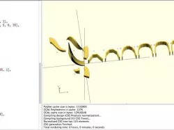 Bezier Library for OpenScad