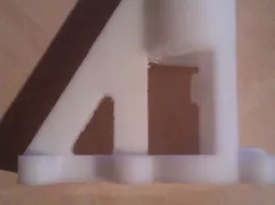 Blocke for fix rail for z axis