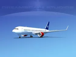 Boeing 767-300 SAS 3D model