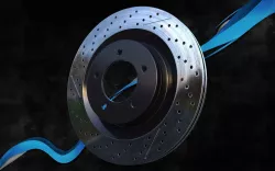 Brake disk AMG Low-poly  3D model
