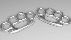 Brass Knuckles 3D model