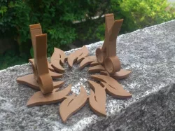 business & shop card stand