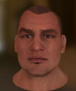 Cain Velasquez former UFC heavyweight champion Low-poly  3D model