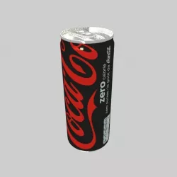 Can Coca Cola Zero 25cl 3D model