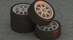 Car tyre 17" Rim