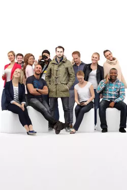 Casual posed character models bundle Nr 001 3D model
