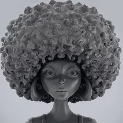 Characters stylized kit 3D model