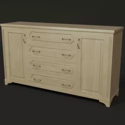 Chest Caprice-3B 3D model