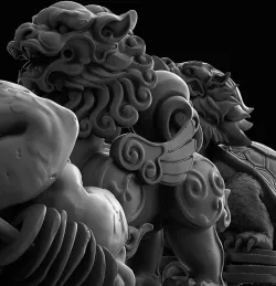 Chinese symbols kit 3D model