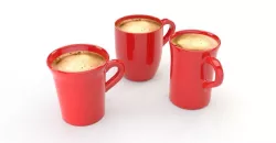 coffee cups Low-poly  3D model