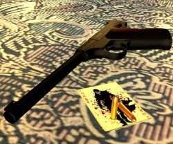 COLT WOODSMAN FIRST SERIES 3D MODEL Low-poly  3D model