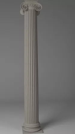 Column - Ionic Order 3D model
