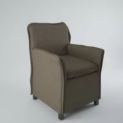 Dialma Brown - Dining chair 3D model