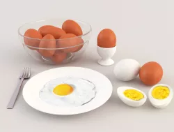 Eggs Pack 3D model