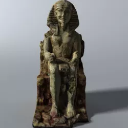Egyptian Statue 3D model