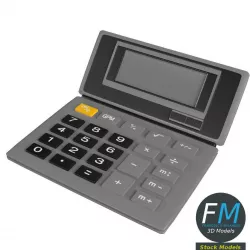 Electronic Calculator 3D model