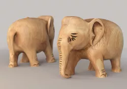 elephant 3D model