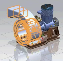 Engine Blower Assembly
